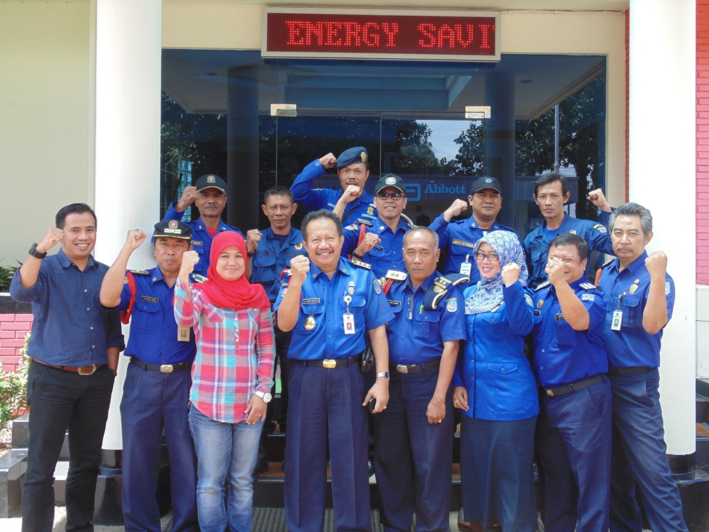 Kunjungan Kerja Damkar ke PT Abbot Indonesia